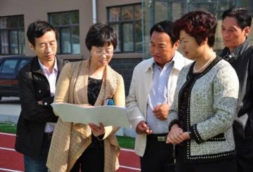 副市长刘桂芳检查指导宝鸡市特殊教育学校校园建设工作
